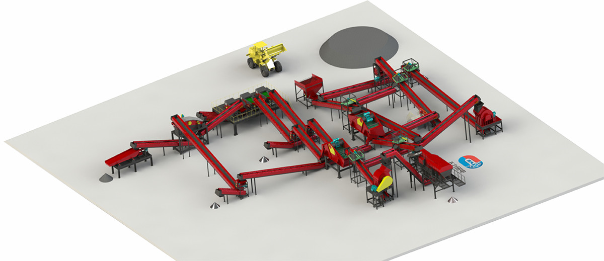 Slag Dry Sorting Solution