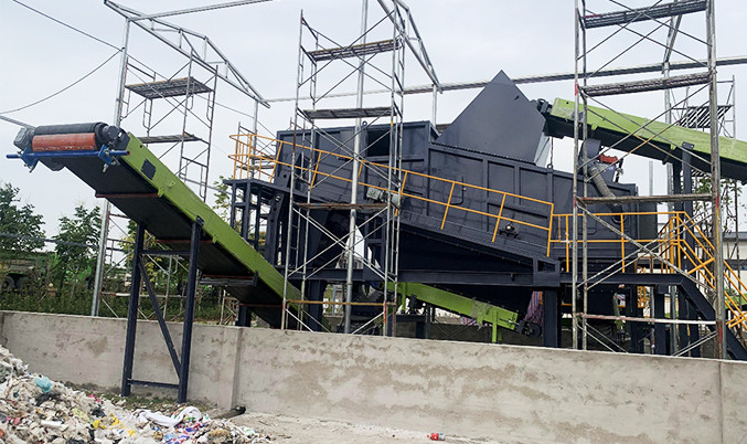 China. Construction&Demolilsh material recycling plant